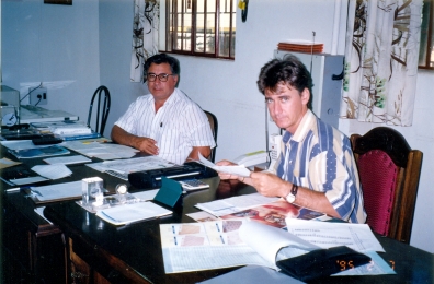 Mário Gazin e Antônio Gazin
